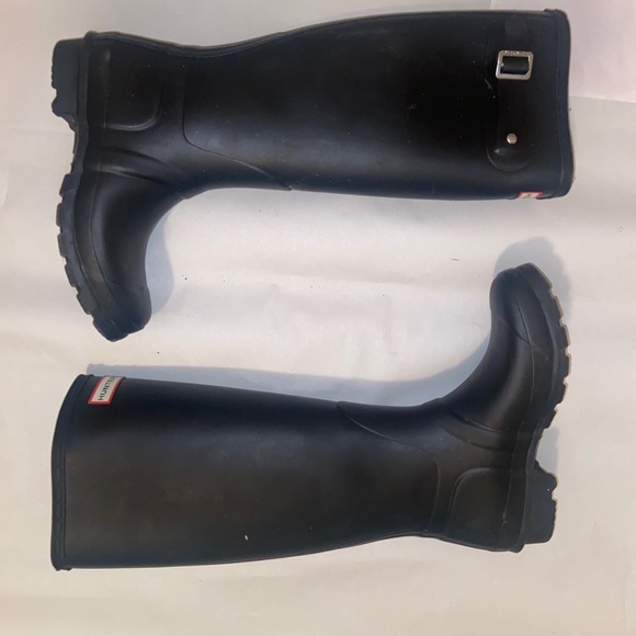 Hunter rain boots matte black - Picture 4 of 4